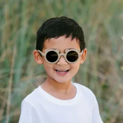 Kids Polarized Bear Sunglasses | Olive Khaki