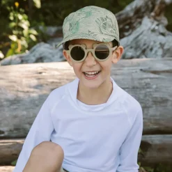 Kids Polarized Bear Sunglasses | Olive Khaki