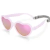 Kids Polarized Heart Sunglasses | Frosty Lavender