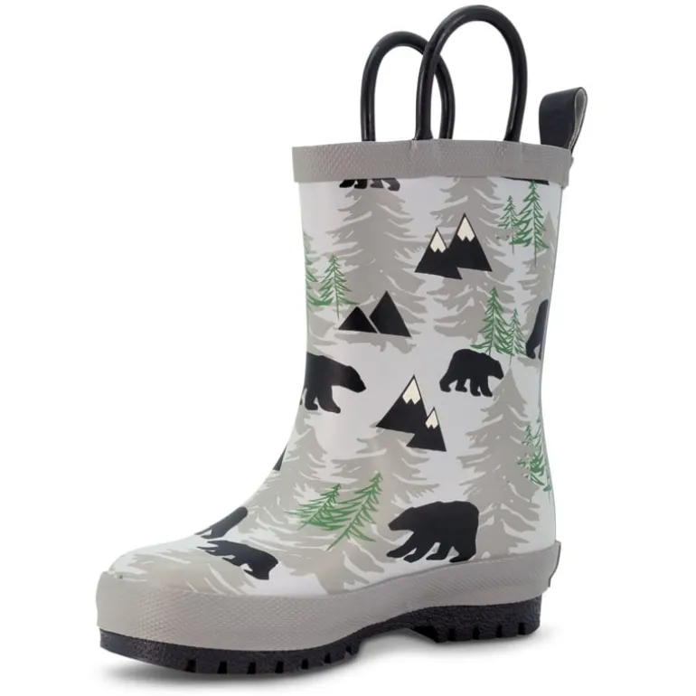 Kids Rubber Rain Boots | Bear