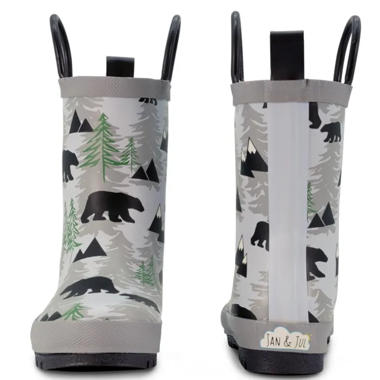 Kids Rubber Rain Boots | Bear