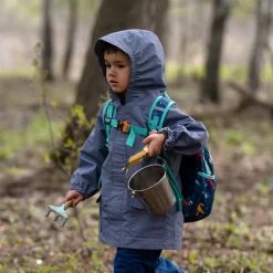 Kids Shell Jacket | Heather Grey