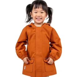 Kids Shell Jacket | Terracotta