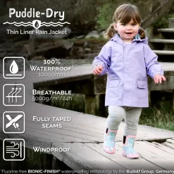 Kids Shell Jacket | Terracotta