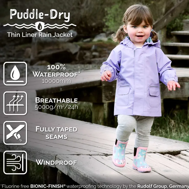 Kids Shell Jacket | Terracotta
