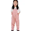 Kids Single Layer Rain Overalls | Prairie Flowers