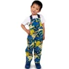 Kids Single Layer Rain Overalls | Jungle Nights