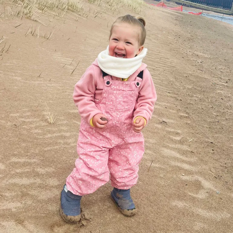 Kids Single Layer Rain Overalls | Prairie Flowers