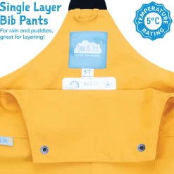 Kids Single Layer Rain Overalls | Jungle Nights