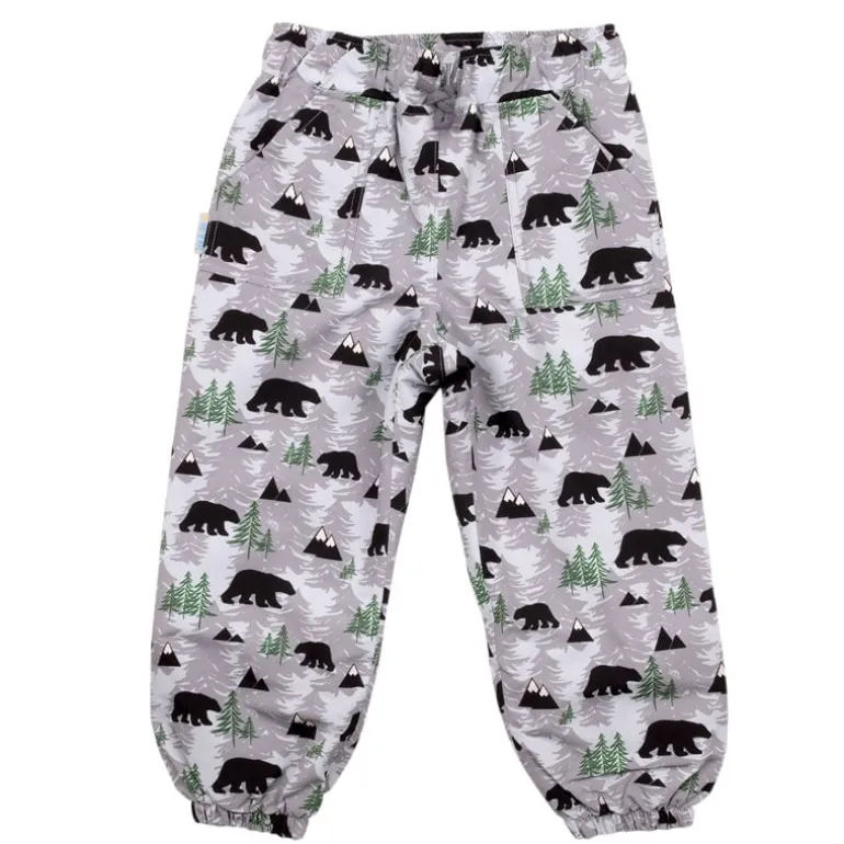 Kids Single Layer Rain Pants | Bear