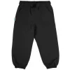 Kids Single Layer Rain Pants | Black