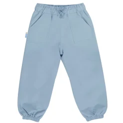 Kids Single Layer Rain Pants | Dusty Blue