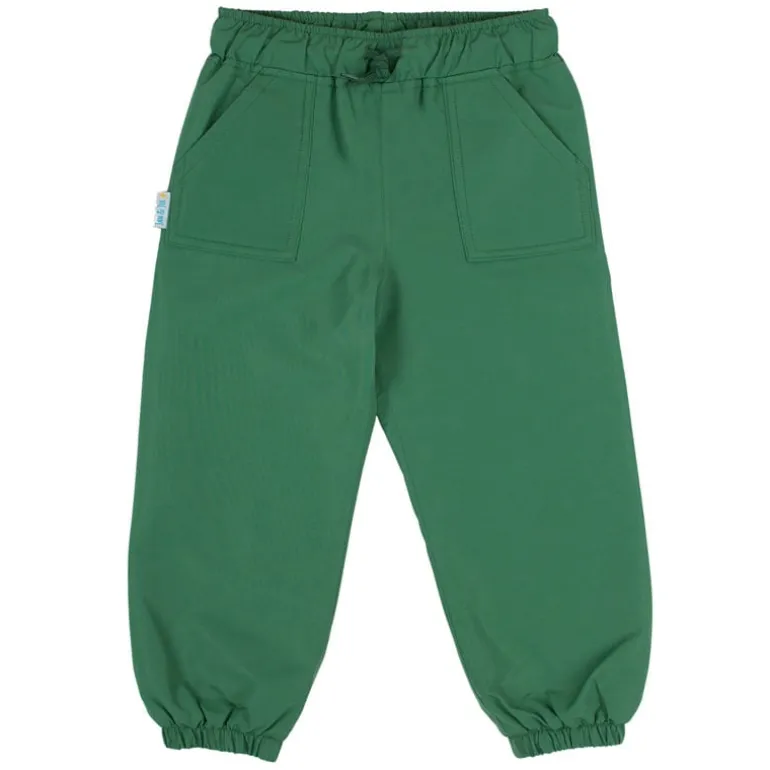 Kids Single Layer Rain Pants | Fern Green