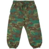 Kids Single Layer Rain Pants | Woodland Camo