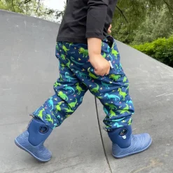 Kids Single Layer Rain Pants | Dinoland