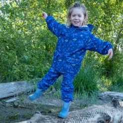 Kids Single Layer Rain Pants | Constellations