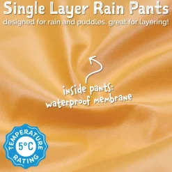 Kids Single Layer Rain Pants | Greystone