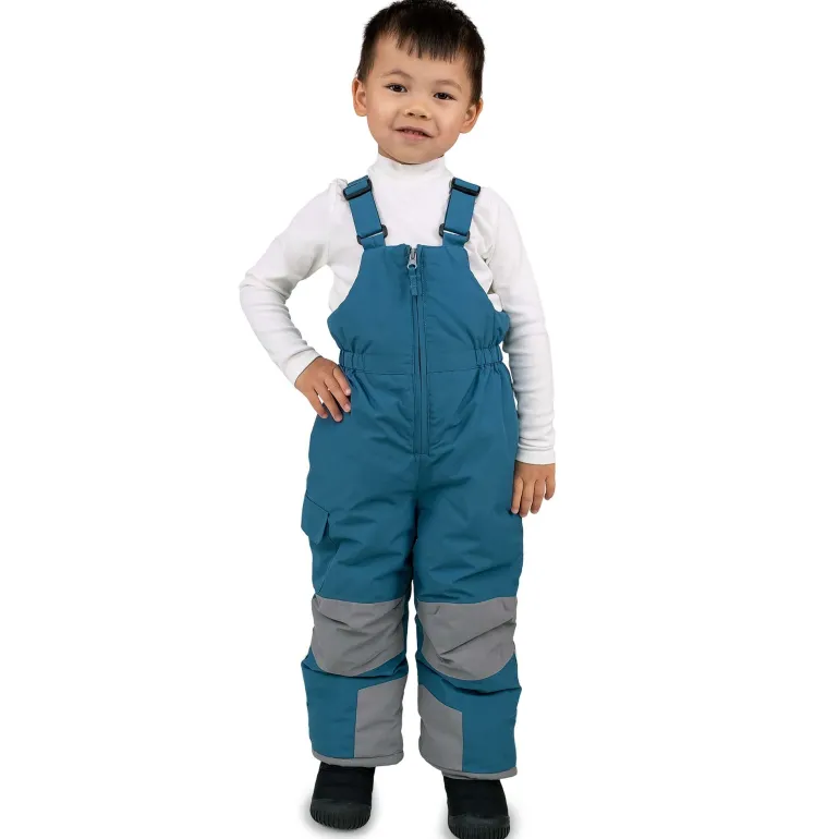 Kids Snow Overalls | Deep Blue