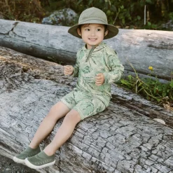 Kids SunLite Hat | Army Green