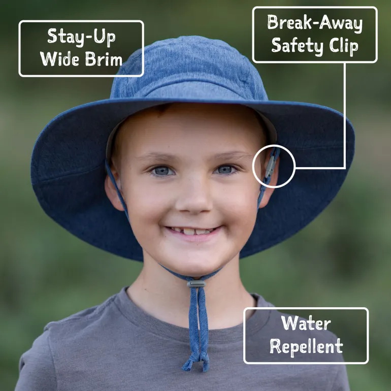 Kids SunLite Hat | Blue