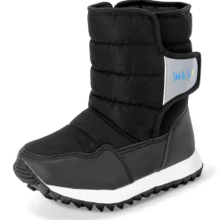 Kids Tall Puffy Winter Boots | Black