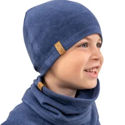 Kids Thermal Beanie Caps | Cobalt