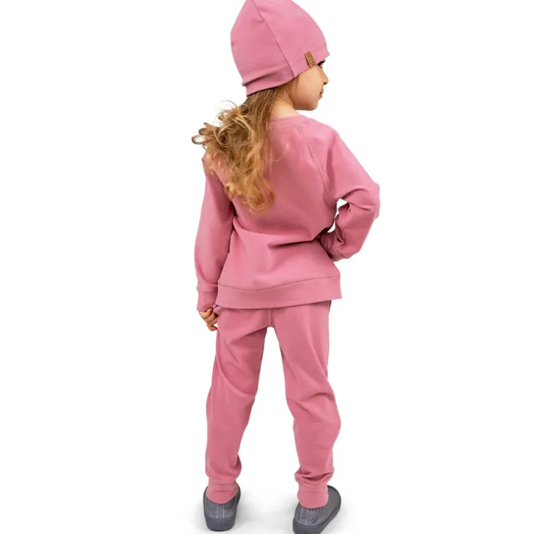 Kids Thermal Beanie Caps | Dusty Rose