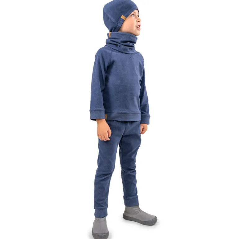 Kids Thermal Beanie Caps | Cobalt