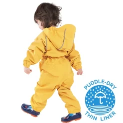 Kids Thin-Lined Rain Suits | Yellow