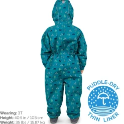Kids Thin-Lined Rain Suits | Summer Camp