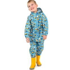 Kids Thin-Lined Rain Suits | Under Construction