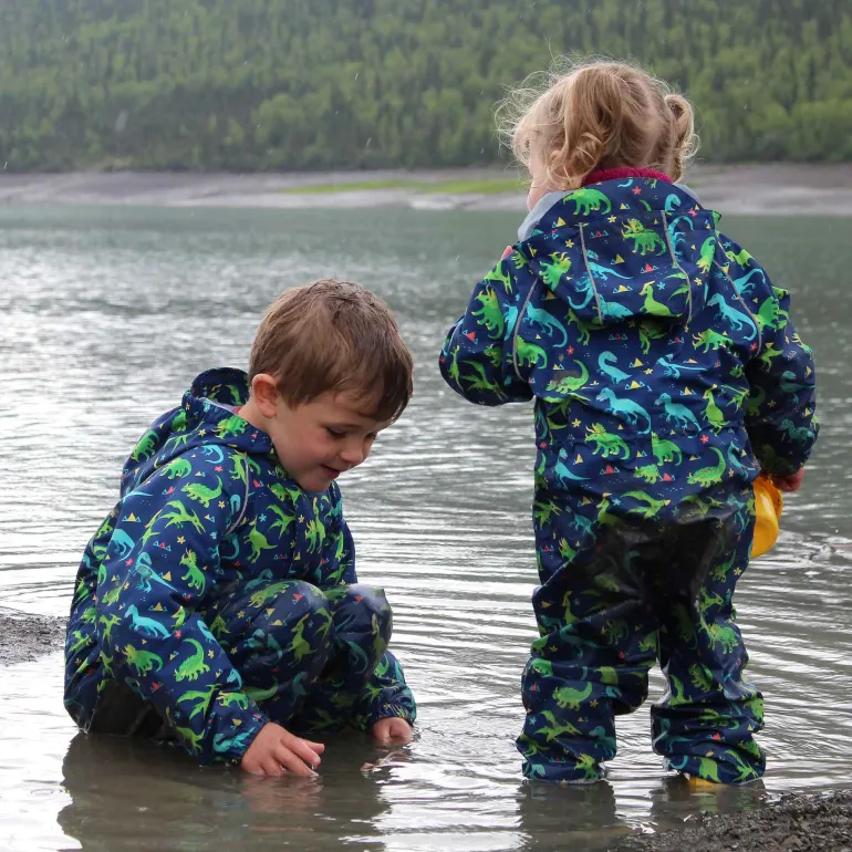 Kids Thin-Lined Rain Suits | Dinoland