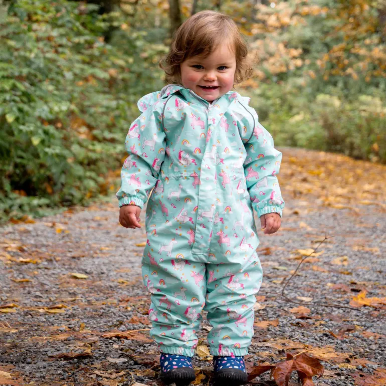 Kids Thin-Lined Rain Suits | Unicorn