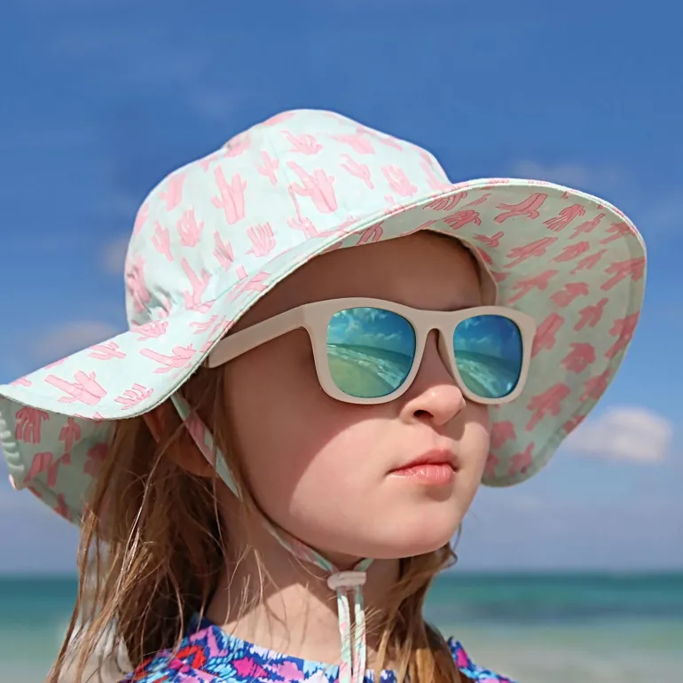 Kids Urban Polarized Sunglasses | White Aurora