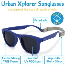 Kids Urban Polarized Sunglasses | Navy