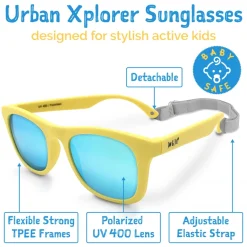 Kids Urban Polarized Sunglasses | Lemonade Aurora