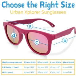 Kids Urban Polarized Sunglasses | Orchid Aurora