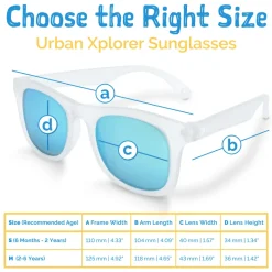Kids Urban Polarized Sunglasses | Frosty Mint Aurora