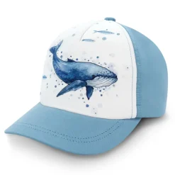 Kids UV Baseball Caps | Humpback Whale