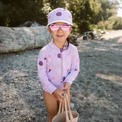 Kids UV Baseball Caps | Lavender Ice Cream