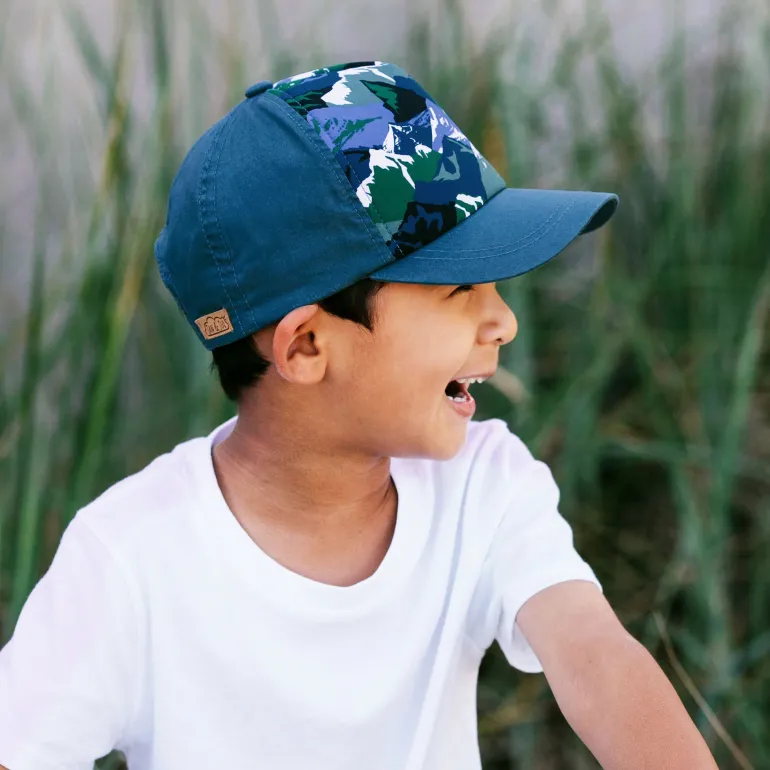Kids UV Baseball Caps | Mountains