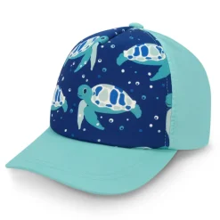 Kids UV Baseball Caps | Sea Turtle