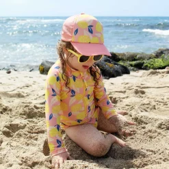 Kids UV Baseball Caps | Summer Citrus