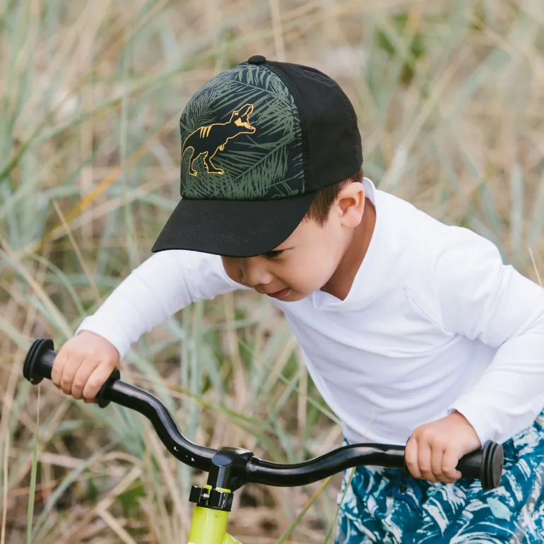 Kids UV Baseball Caps | T-Rex