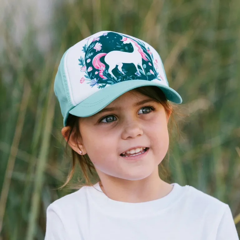 Kids UV Baseball Caps | Unicorn