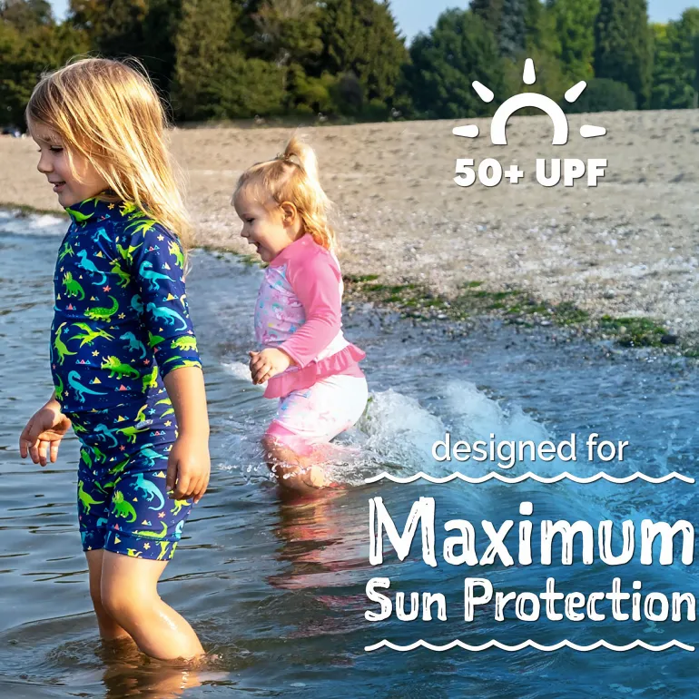 Kids UV Rashguard Set | Dinoland