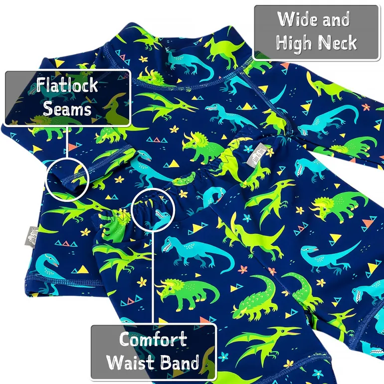 Kids UV Rashguard Set | Dinoland
