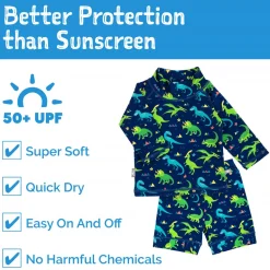 Kids UV Rashguard Set | Dinoland