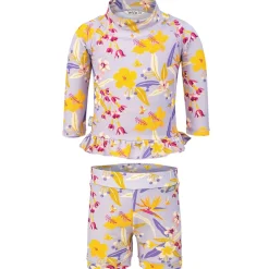 Kids UV Rashguard Set | Tropical Bloom