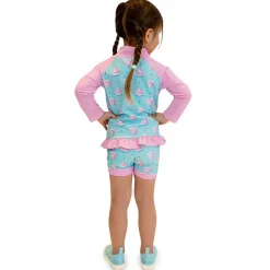 Kids UV Rashguard Set | Watermelon